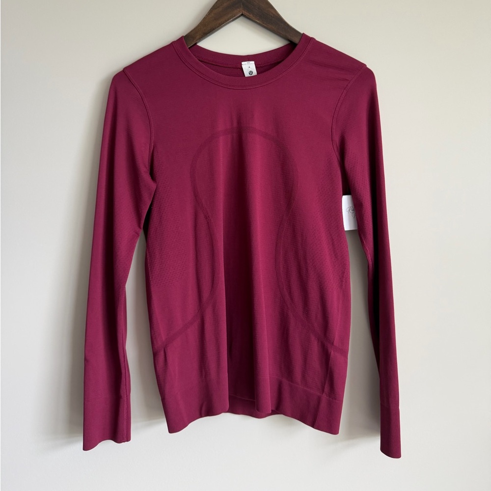 lululemon long sleeve swiftly size 4
